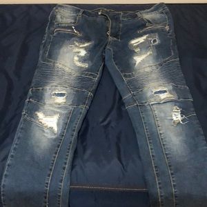 Size 38 waist Balmain jeans